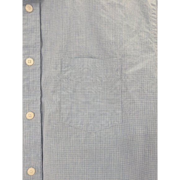 UNTUCKit Button Up Shirt Size L Micro Check Business Casual Preppy Modern Office - Picture 4 of 8